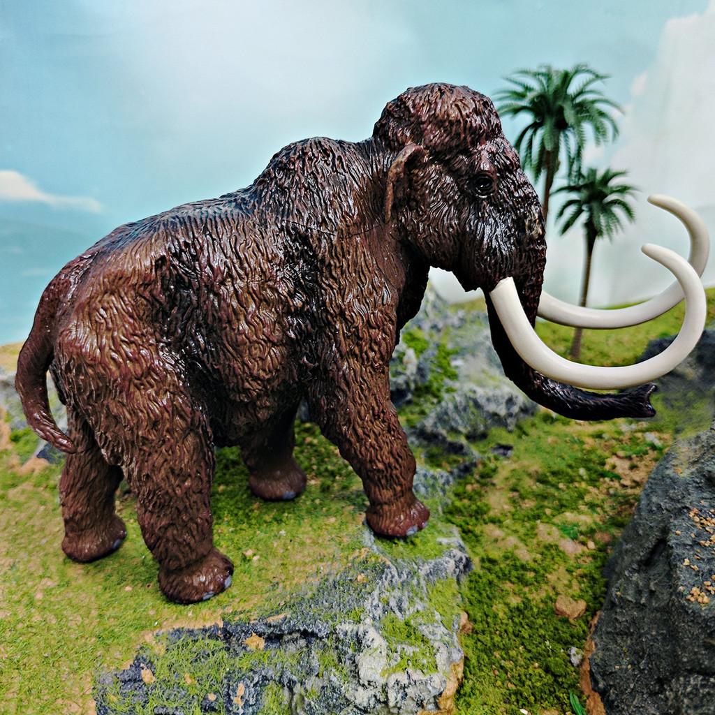 Wild Animal Replica Mammoth Model For Educational Display And Collectors
