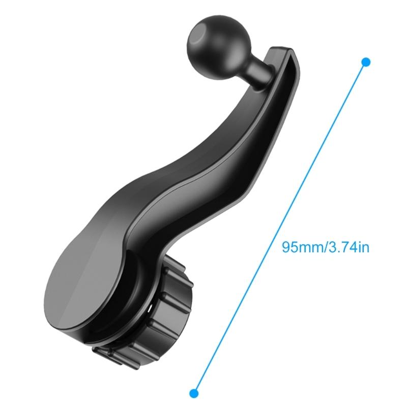 Dead Angle Adapter Bracket Extender 17mm Head Bracket Extension Rod for Car Air Outlet Phone Stand Rotating