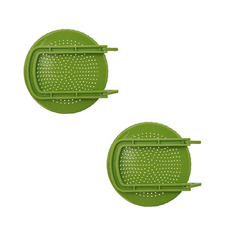 73mm Plastik Samen Keimdose Deckel Samen Keimgerät Keimungsabdeckung Waschbare Weithals Mason Gläser für Alfalfa Bohne Keimen Werkzeuge