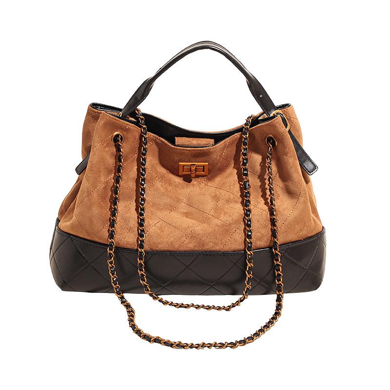 Korean Fashion Women's Large Capacity Versatile Crossbody Tote Bag