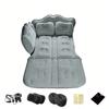 Foldable Inflatable Car Mattress for Comfortable Sleep with builts in Pillows and Cup Holders Ideal for Road and Camping Adventures