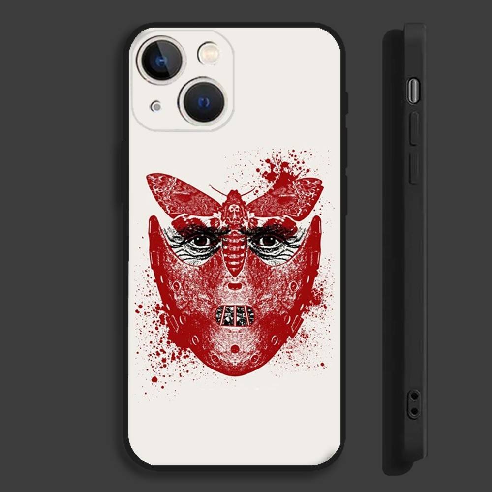 

Film The Silence of the Lambs Phone Case For iPhone 16,15,14,13,12,11,Pro,Max,Plus,Mini,X,XS,XR,8,7,6,S,SE Soft Black Case iPhone13