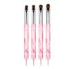 4pcs French Style Nail Art Brush Double Head Nail Art Point Pen Painting Manicure Tool  Manicure Use
