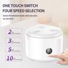 High-Frequency Ultrasonic Braces Cleaning Machine Household Denture Cleaning Box Small Invisible Retainer Cleaner