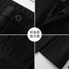 Front split-ended micro-pull pants casual suit pants women's spring summer 1116 high-waisted thin small nine-point flared pants