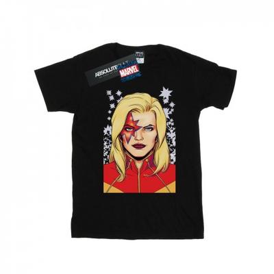 Marvel Herren Captain Marvel Glam T-Shirt
