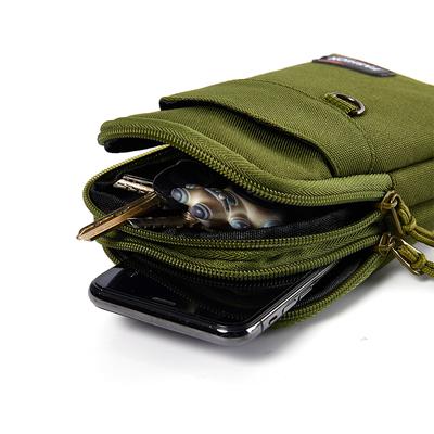 Çift Katmanlı EDC Molle Çanta Dış Mekan Askeri Bel Çantası Erkek Telefon Kılıfı Çanta