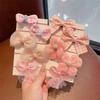10pcs Hair Accessories Girls Scrunchies Aesthetic Lacos De Cabelo Infantil Bands Kids Bandeaux Elastiquec Headbands Bandes Cute