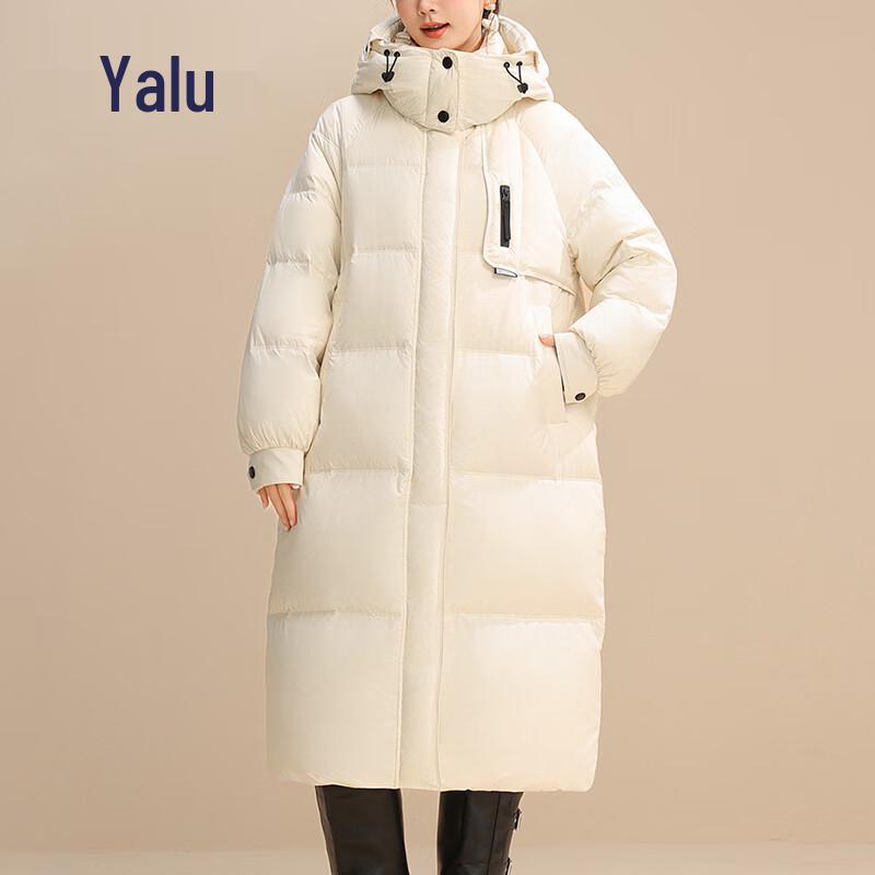 

Yalu Women s Long Hooded Winter Down Jacket S
