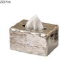 Water Ripple Ceramic Tissue Box Coffee Table Desk Decoration Minimalism Silver-plated Tissue Box Bedside Table Paper Towel Case