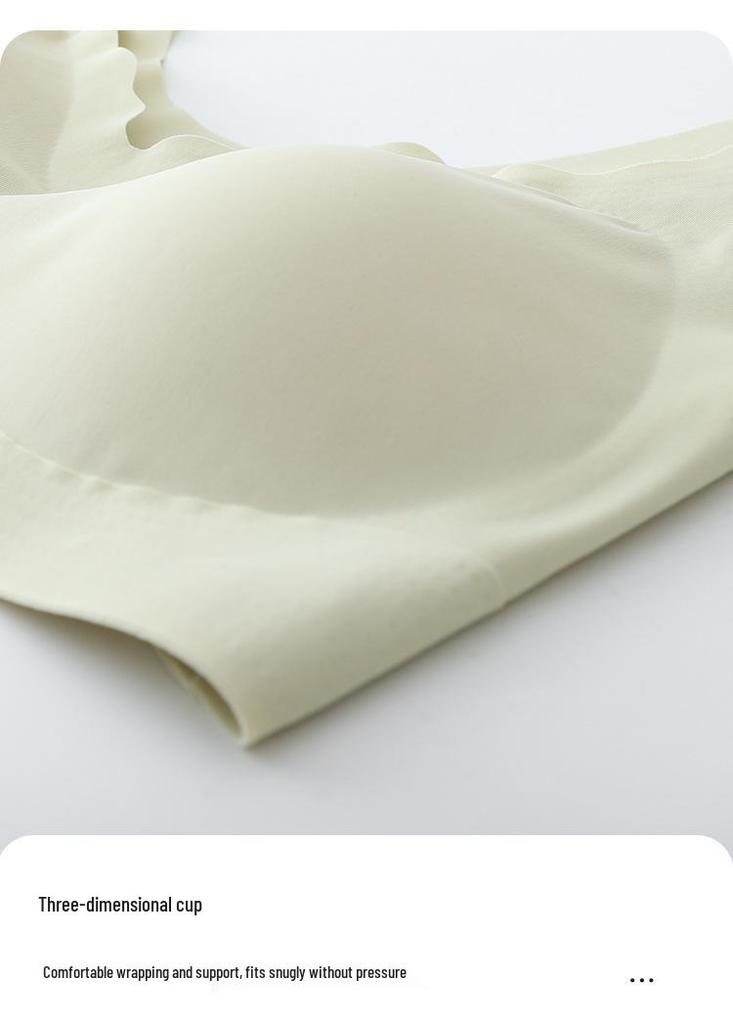 Seamless Wide-Shoulder Back-Enhancing Tank Top Bra for Women