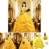 Elegante Costume Cosplay da Principessa Belle de La Bella e la Bestia, Stile Fiabesco, per Donna