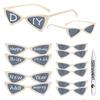 Vintage Cat Eye Sunglasses Women New Stylish Metal Rim Solid Color Casual Shades Trendy Retro Brand Design Sun Glasses