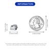 Bead Components Copper Metal Charm Bead Components Authentic Original Graduation Season Bead Components Compatible With Bracelet High Quality Fine