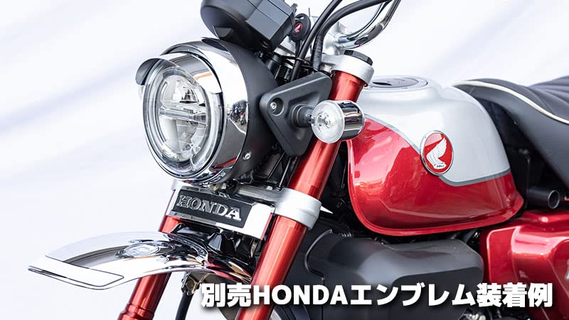 Kijima Monkey 125 ABS Motorcycle Parts Emblem Stay for Honda Emblem Made of Steel 208-3097