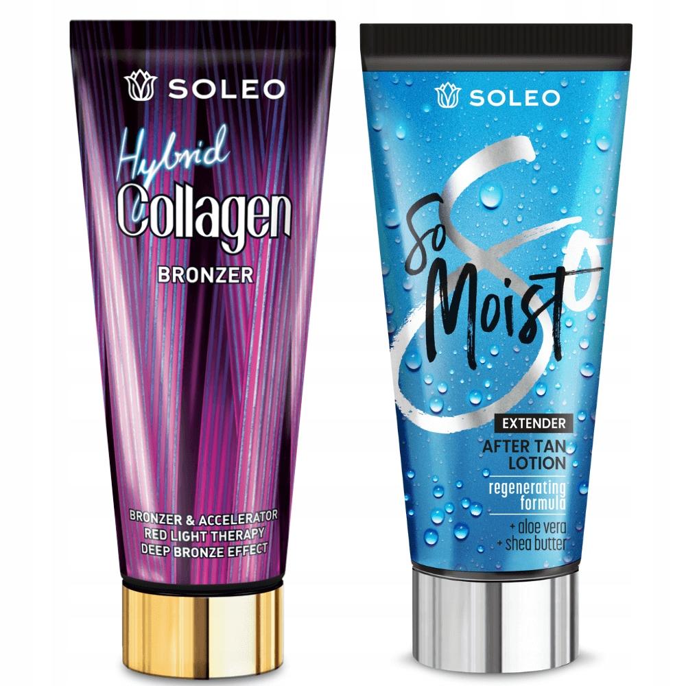 Tanningparadise Unisex Soleo Collagen Hybrid Bronzer & After Sun Moisturizing Balm Set