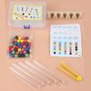 Children's Montessori Teaching Aids, Early Education Beads, Puzzle Toys, Focus Training, Early Education Enlightenment