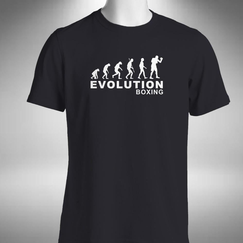 Boxing Evolution Mens T-shirt Funny Fury Tyson Froch Joshua Champion