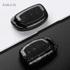 Abs Carbon Fiber Style Car Key Case Cover For Hyundai Ix35 I40 I20 I10 Tucson Elantra Creta Sonata Ioniq Accent Creata Keychain
