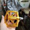 Neue Fahrradpedale mit 3 Lagern, rutschfeste MTB-Pedale, flache Aluminiumlegierung, wasserdicht, Fahrradzubehör