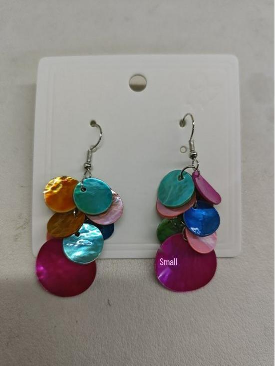 Silver Needle Cat's Eye Stone Shell Stud Earrings: Summer Seaside Style Fashionable High-End Women's Jewelry.