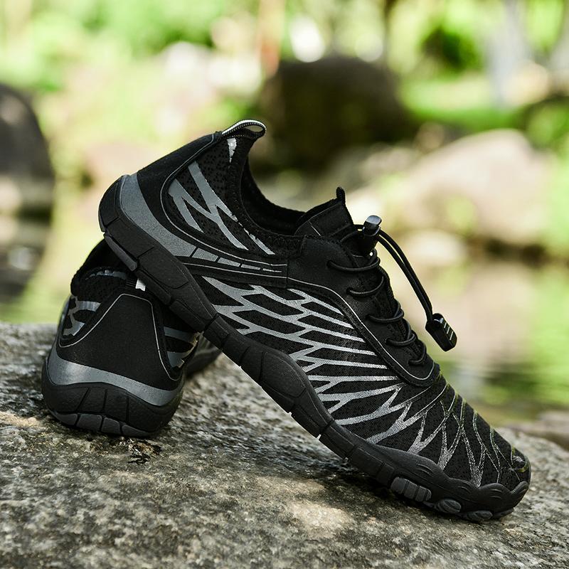 Weite Barfußschuhe Outdoor Atmungsaktive Straßencampingschuhe Minimalistisch Bequem Leicht Wasserschuhe Escarpines Hombre Playa