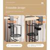 2 in 1 Desk Cup Holder with Headphone Hanger Holder, Anti-Spill Cup Holder-360° Rotation Stand Hook Suitable for Coffee Mups