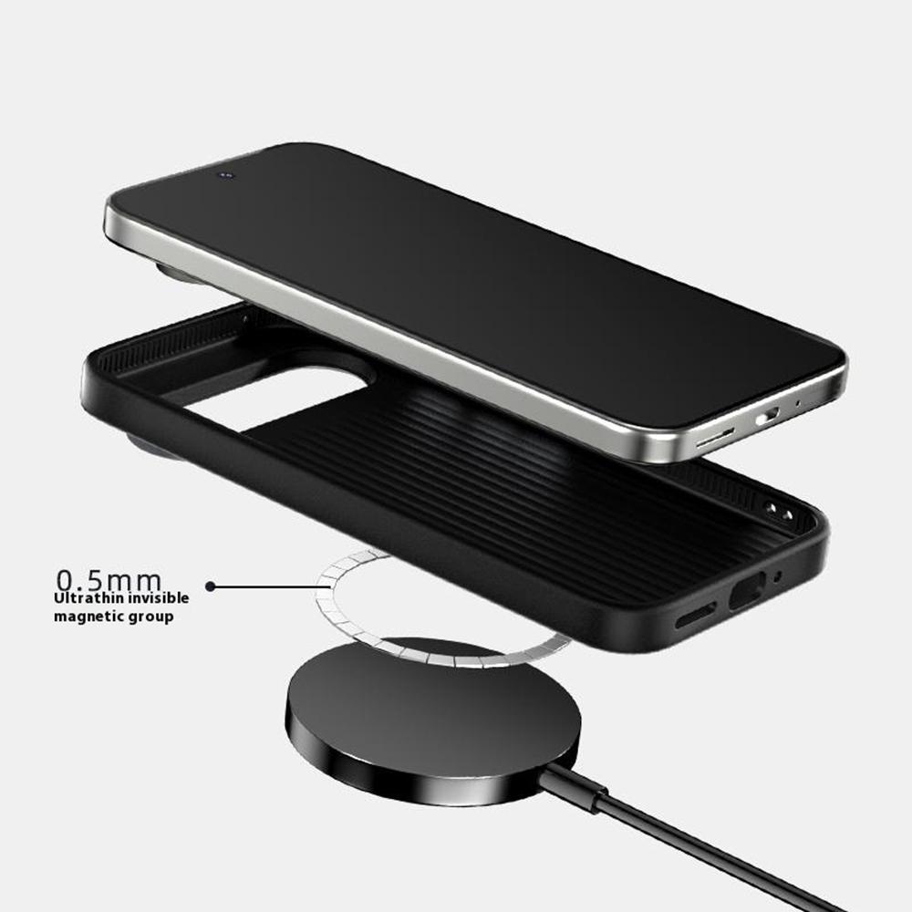 ABEEL For Google Pixel 9 Pro/Pixel 9 Case Compatible with MagSafe Beast Texture Micro-Embossing Back Cover