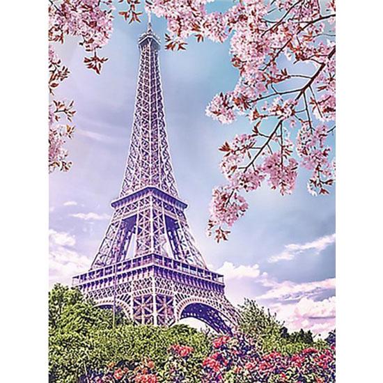 Diamantmaleri Landskap Broderi Bilder av Rhinestones Cross Stitch Kit Diamond