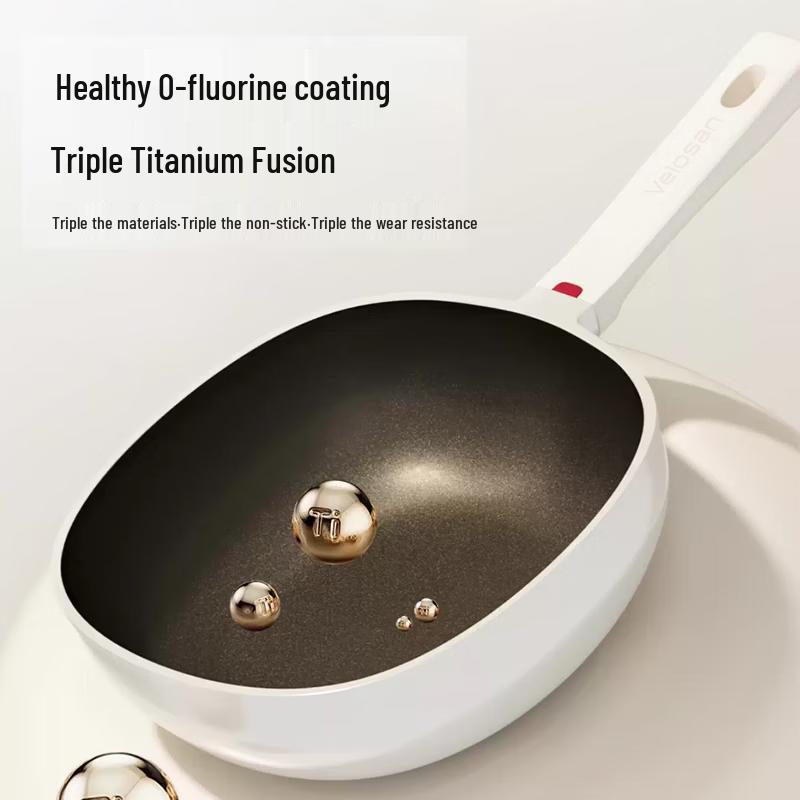 Velosan Beechwood Non-Stick Wok
