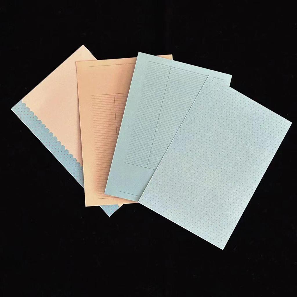 Whimsical Underwater People Sticker Journal Collection: Sample Inner Page Material M5 A7