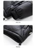 Men's Trendy Color Block Down Puffer Jacket - Light Luxury, Warm, Hooded, Casual Winter Wear