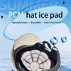 Fast Cold Compress Caps Pad Motorcycle Rides Essential Leakproof Designs Ice Retaining Headband for Motorcycle Use