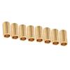 8 Pcs Bronze Bushing Good Load Capacity WearResisting Property Copper Sleeve for Electrical
