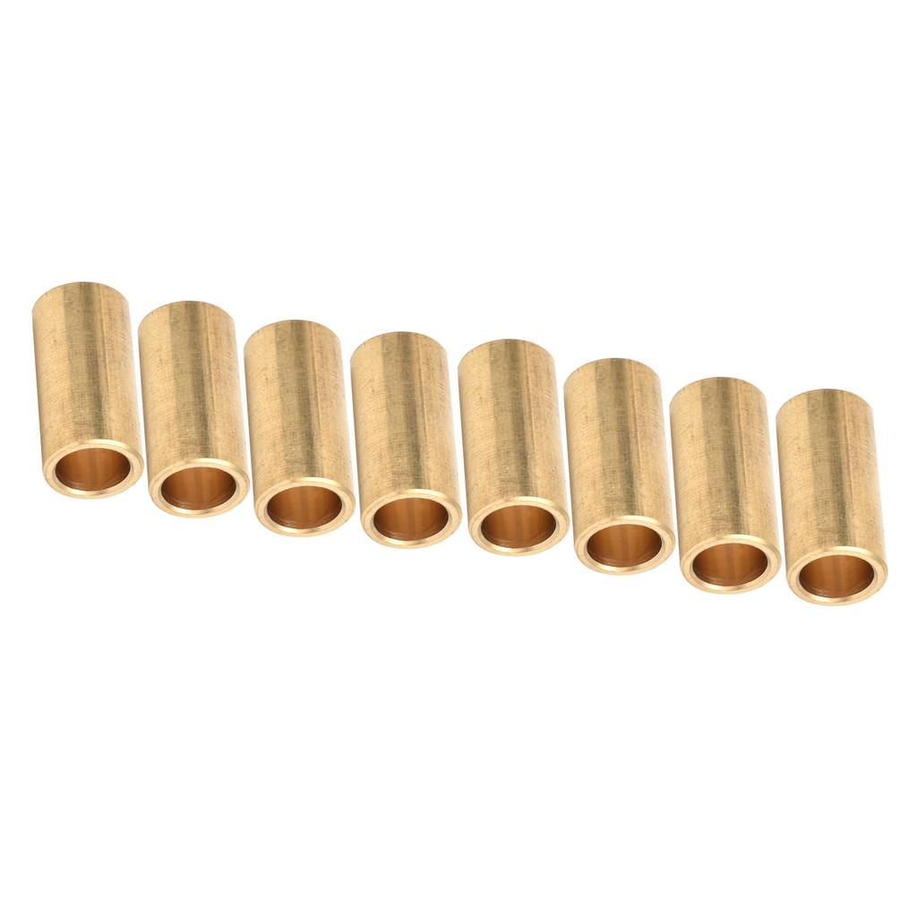 8 Pcs Bronze Bushing Good Load Capacity WearResisting Property Copper Sleeve for Electrical