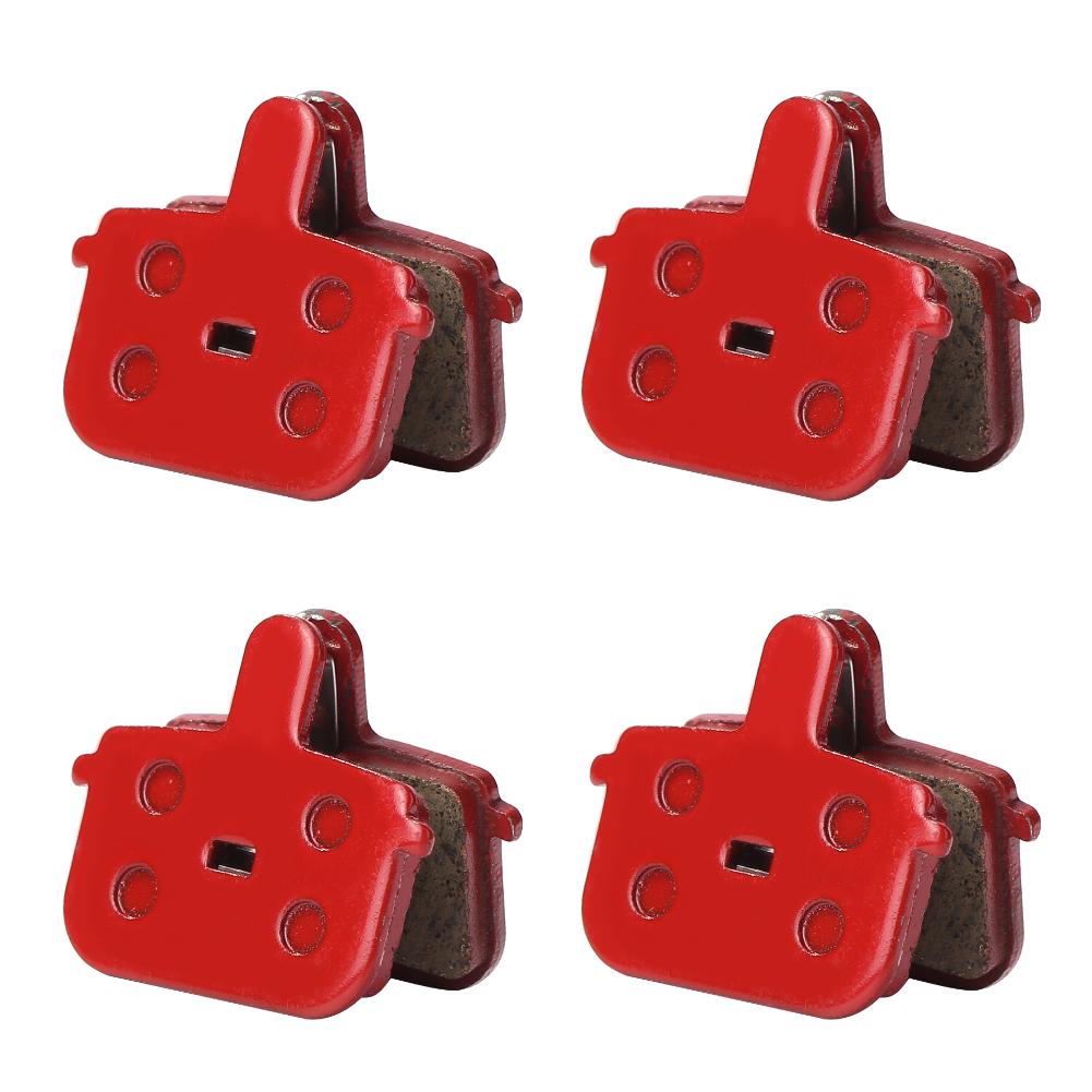 50-1Pairs MTB Mountain Bike Disc Brake Pads Bicycle Resin Semi-Metallic Cycling Brake Pad Parts