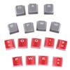 Keycaps For Pirate Ship Mechanical Keyboard Mechanical Keyboard K70Rgb Original Keycap Silver Red