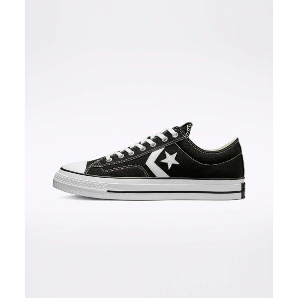 Converse Star Player 76 Schwarz Vintage Weiß Unisex Sneaker A01607C