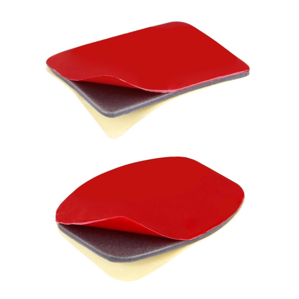 PULUZ DJI Osmo Action Accessory Kit: 3 Curved & 3 Flat Bases with 3M Adhesive