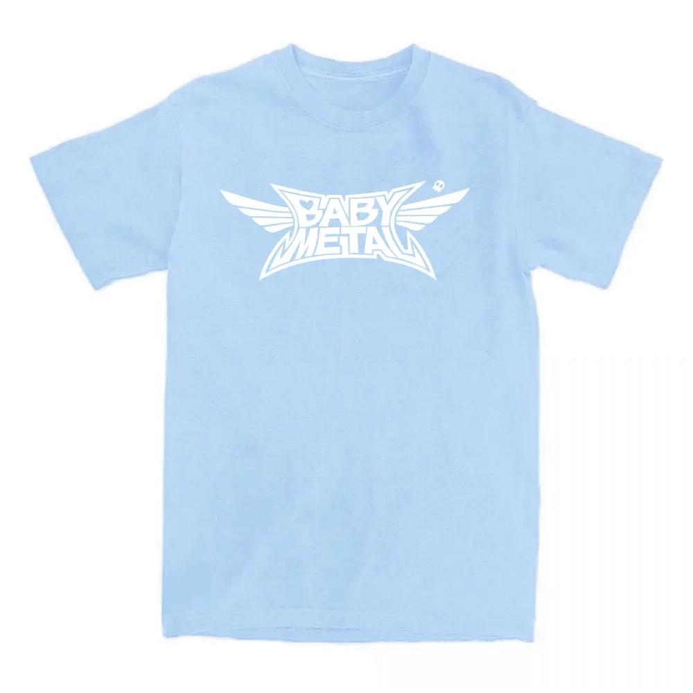 Japanese Band Babymetal Tshirt Short Sleeve Cotton Summer Tshirts For Wounisex Casual Unisex Hip Hop Streetwear Graphic Clothing