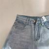 Women's Plus-Size Light High-Waist Wide-Leg Jeans - New 2024 Spring/Autumn Collection