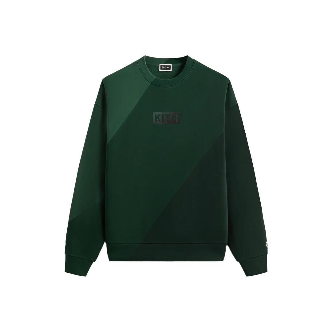 

Kith Мужские топы X BMW Vitality Vintage Nelson Crewneck Vitality зеленые KHM033514-345 S