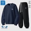 JEANSWEST LIFE Men's Oversized Sweatshirt and Sweatpants Set
