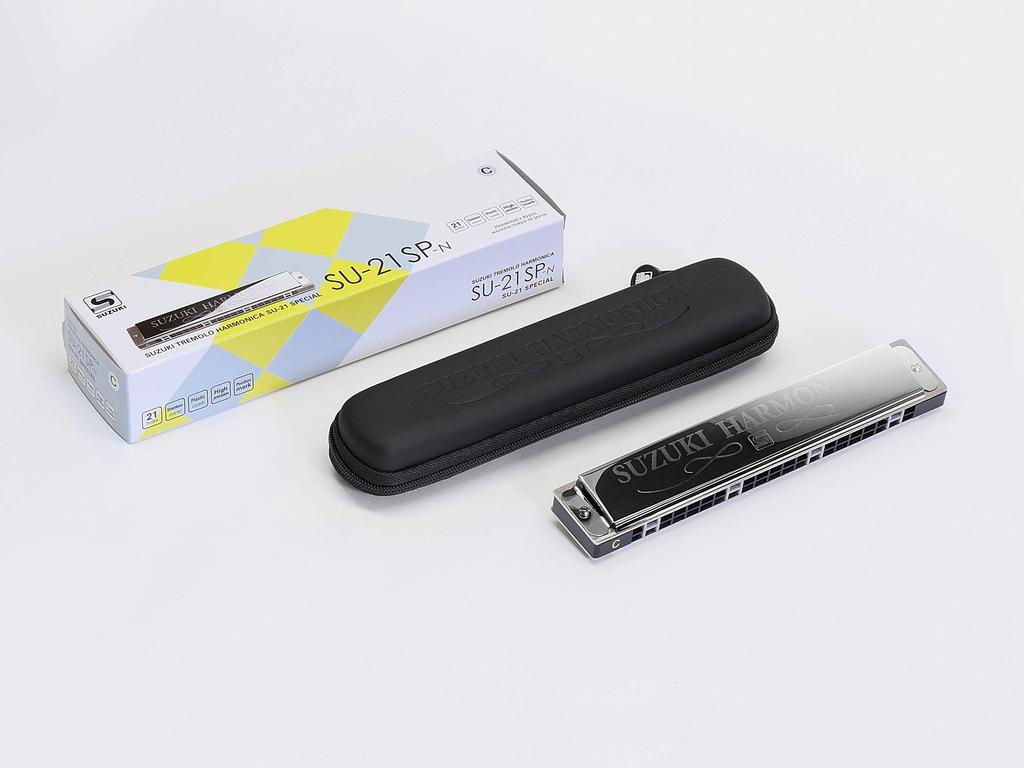 SUZUKI Suzuki 21 hole double tone harmonica Suzuki Special C key SU-21SP-N