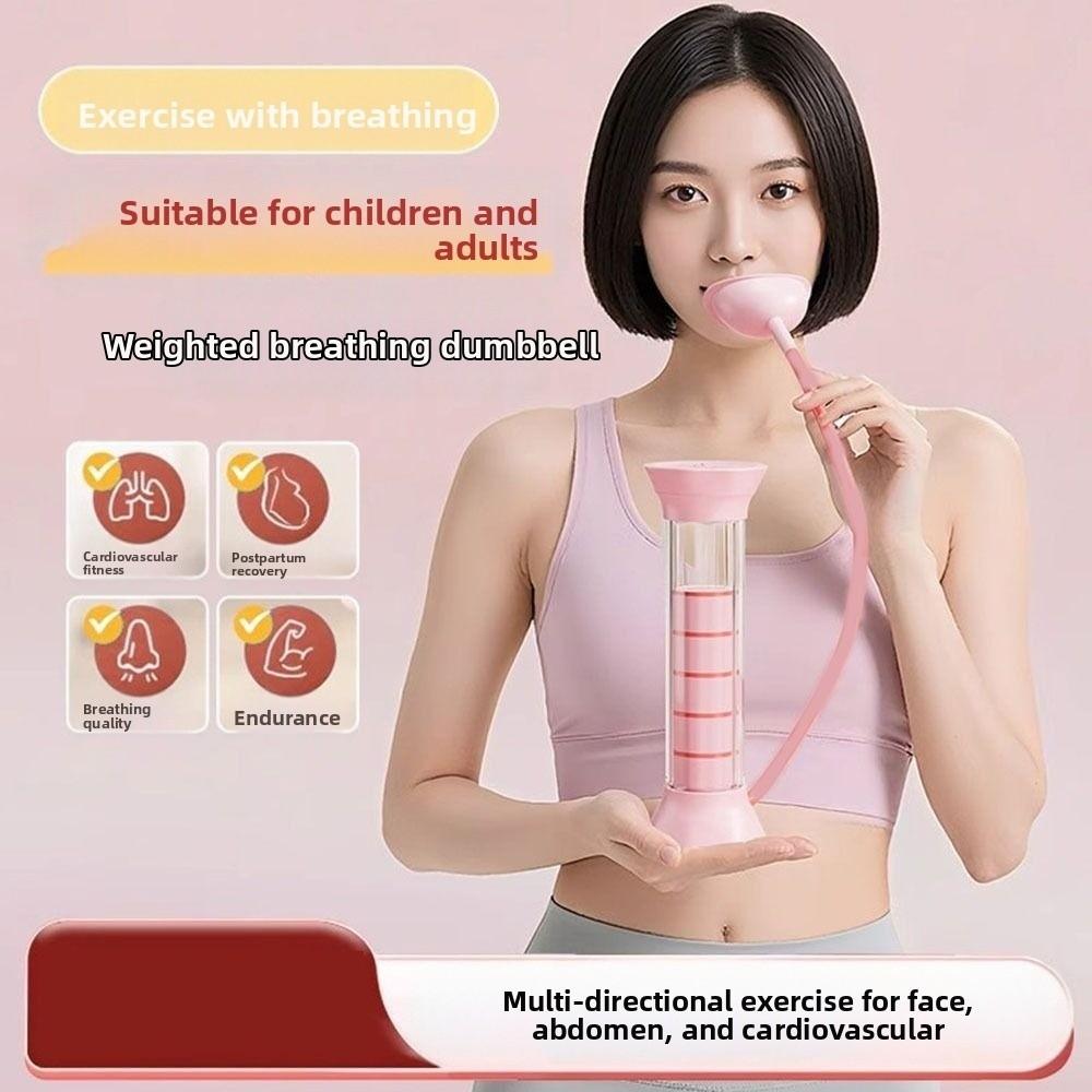 Deep Breathing Breathing Dumbbell Trainer Abdominal Muscle Trainer  Fitness Equipment