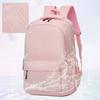 Nylon Preppy Style Backpack Solid Color Teenagers Shoulder Bag Portable Students School Bag  Women