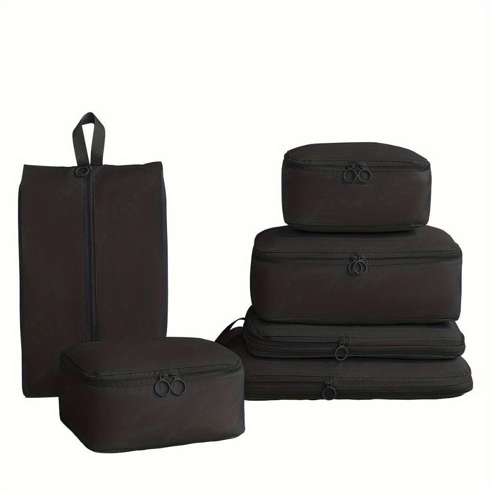 

6-Piece Compressible Luggage Organizing Bag, Travel Storage Cube, Business Travel Clothing Sorting Bag KTY