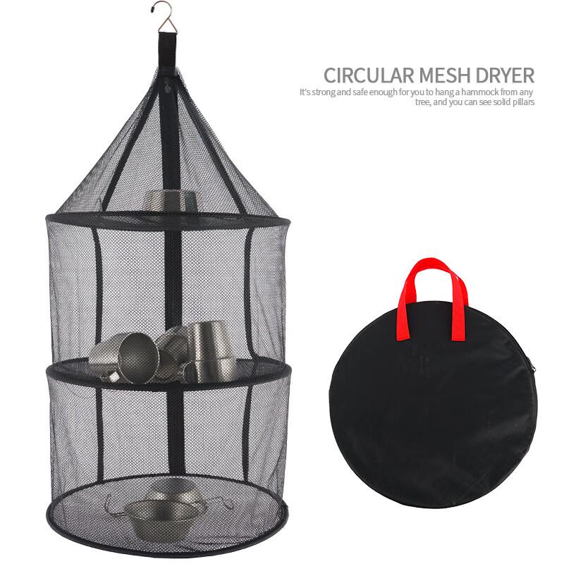 Foldable Round Drying Net Basket