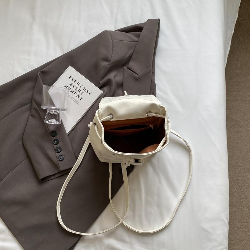 Double shoulder bag, bow shaped bag, women's  new trendy Korean backpack, cute women's bag, hand-held single shoulder bag,