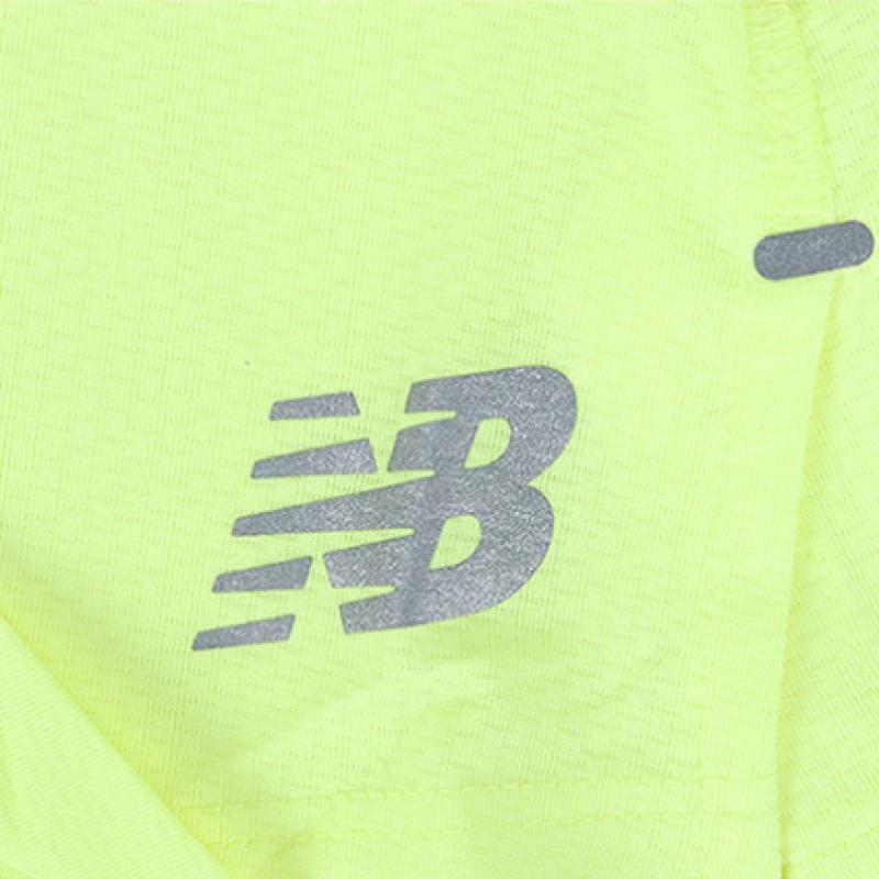 New Balance Women S Ice 2.0 Short Sleeve Tee Yellow